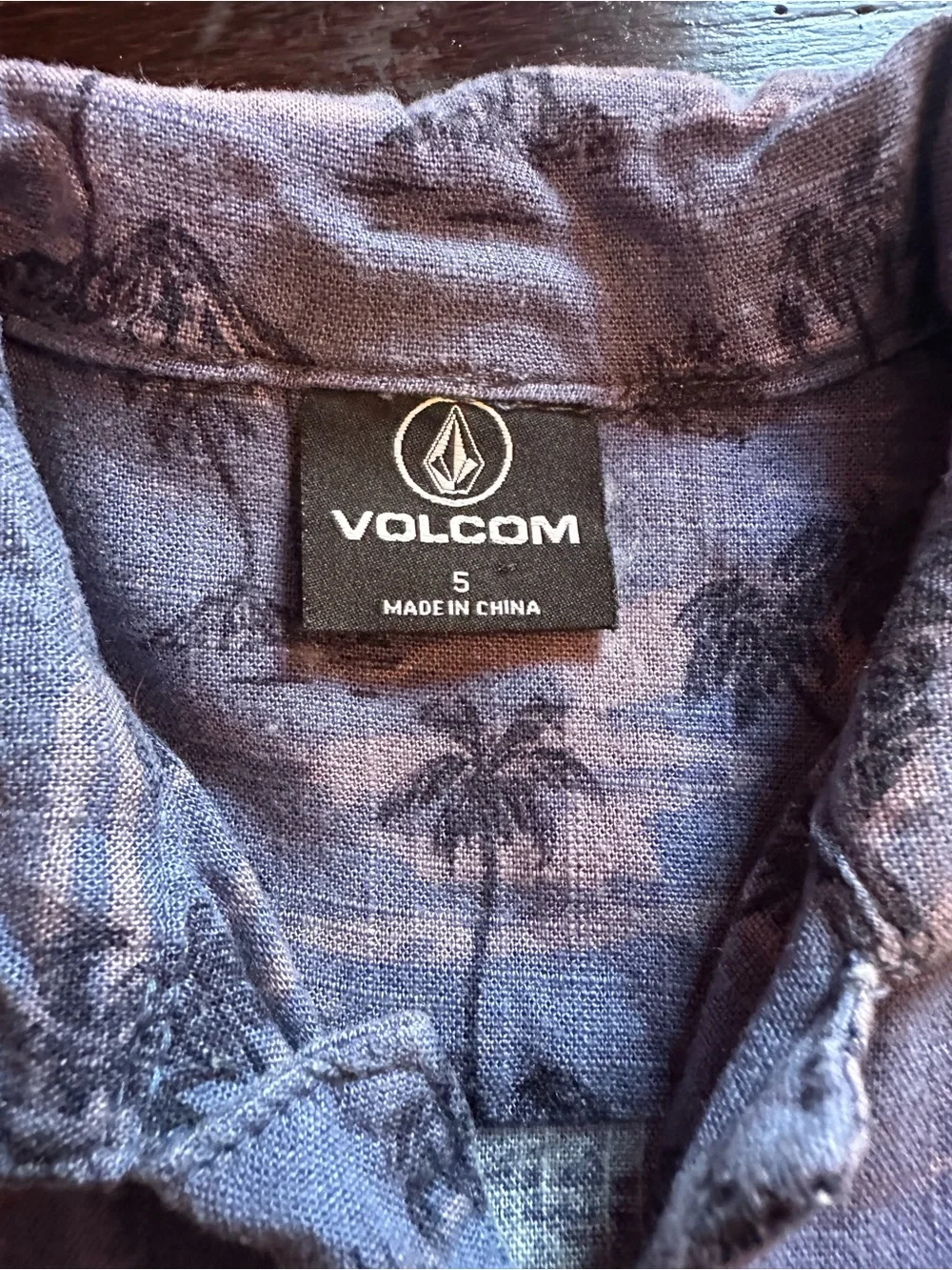 Volcom Kids Two-Piece Short Sleeve Short Set in Light Purple